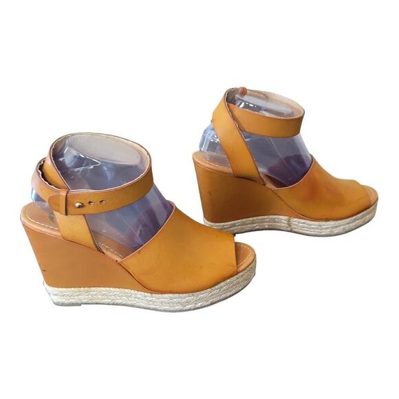 Montego Bay‎ Club Serafina High Wedge Ankle Strap Sandals - Picture 4 of 10